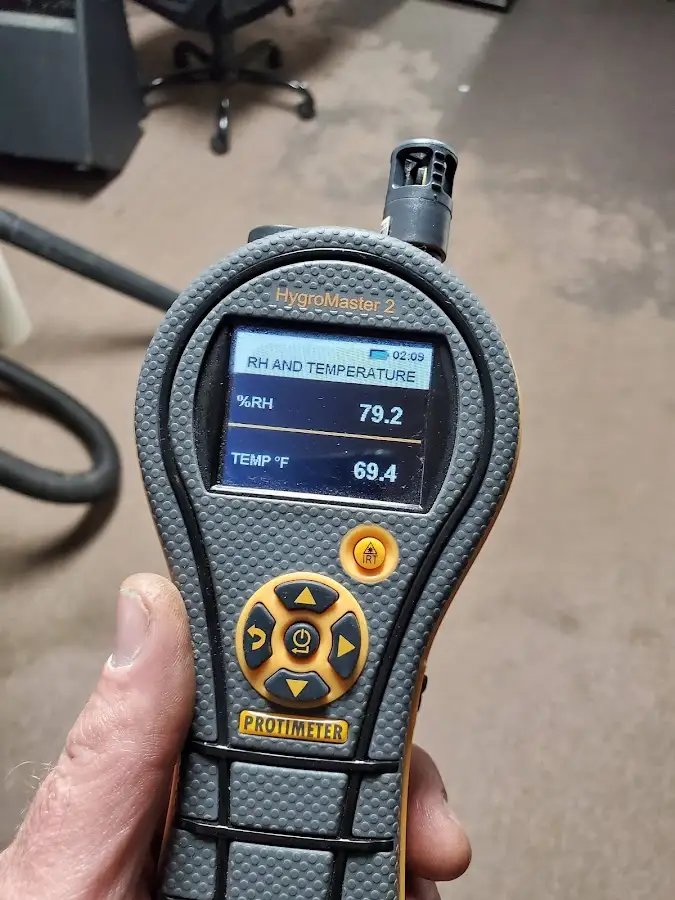 Moisture meter humidity assessment for Mold Remediation & Removal in Punxsutawney